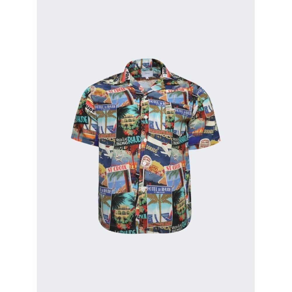 Rhude Multicolor Fibres Women's T-Shirt